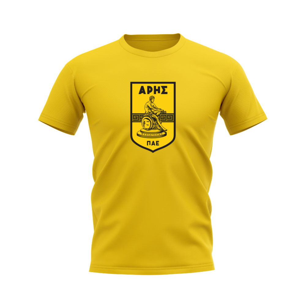 Aris Badge T-shirt (Yellow)