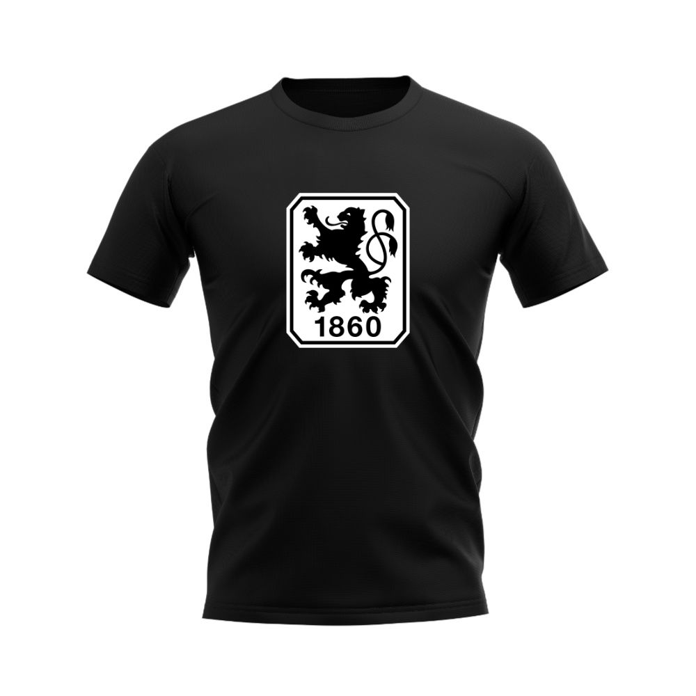 1860 Munich Badge T-shirt (Black)