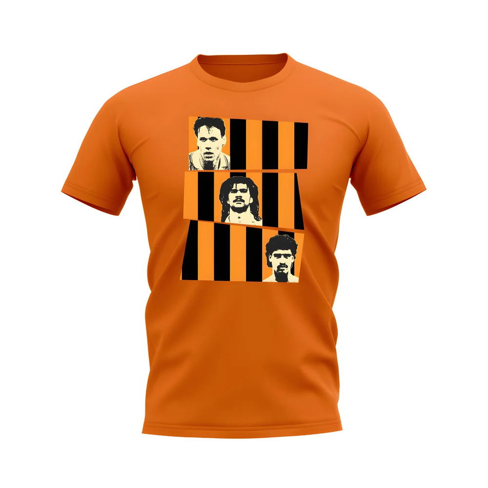 van Basten Gullit Rijkaard Holland T-Shirt (Orange)