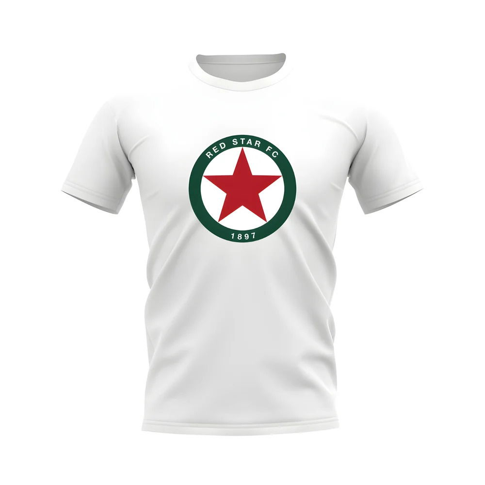 Red Star Paris Badge T-shirt (White)