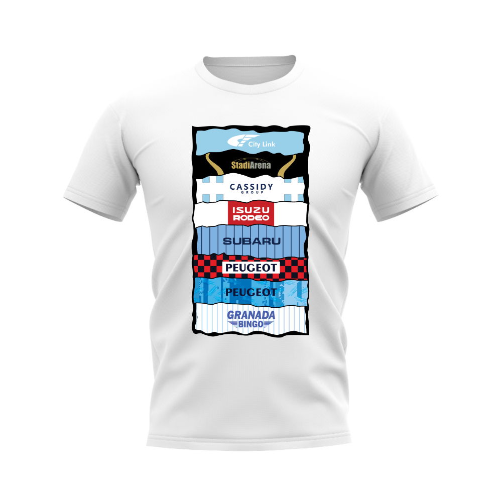 Coventry Shirt Sponsor History T-shirt (White)