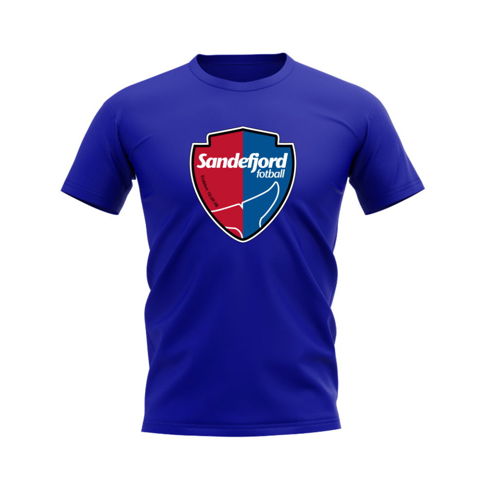 Sandefjord Badge T-shirt (Royal Blue)