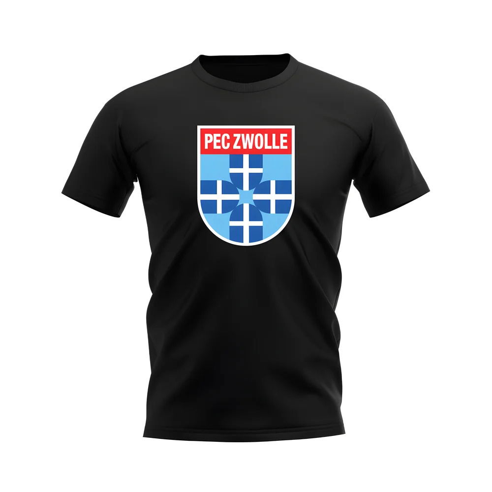 PEC Zwolle Badge T-shirt (Black)