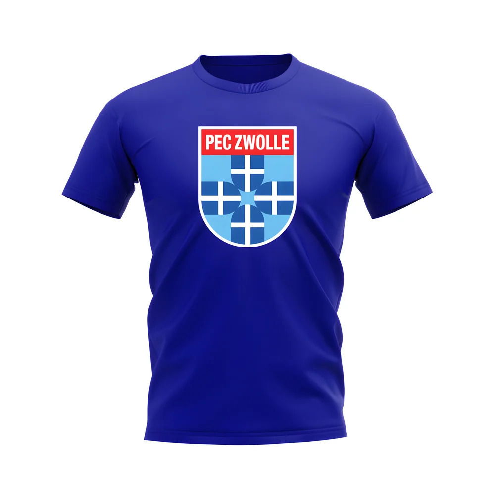 PEC Zwolle Badge T-shirt (Royal Blue)
