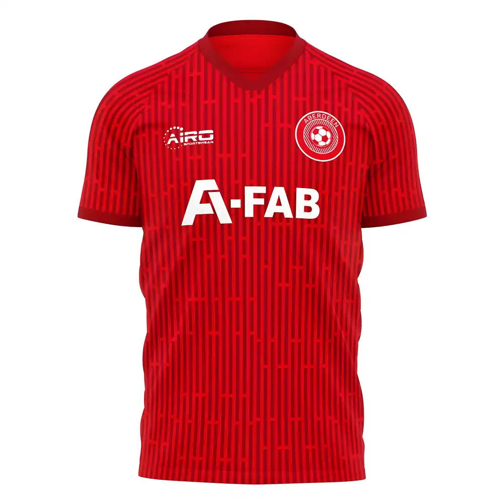 Aberdeen 2025-2026 Home Concept Football Kit (Airo)