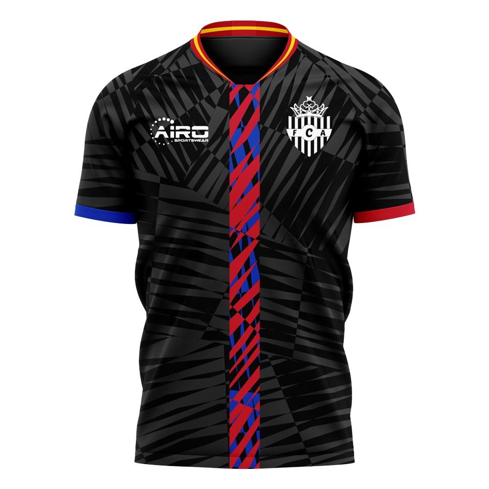 FC Andorra 2025-2026 Away Concept Football Kit (Libero) - Womens