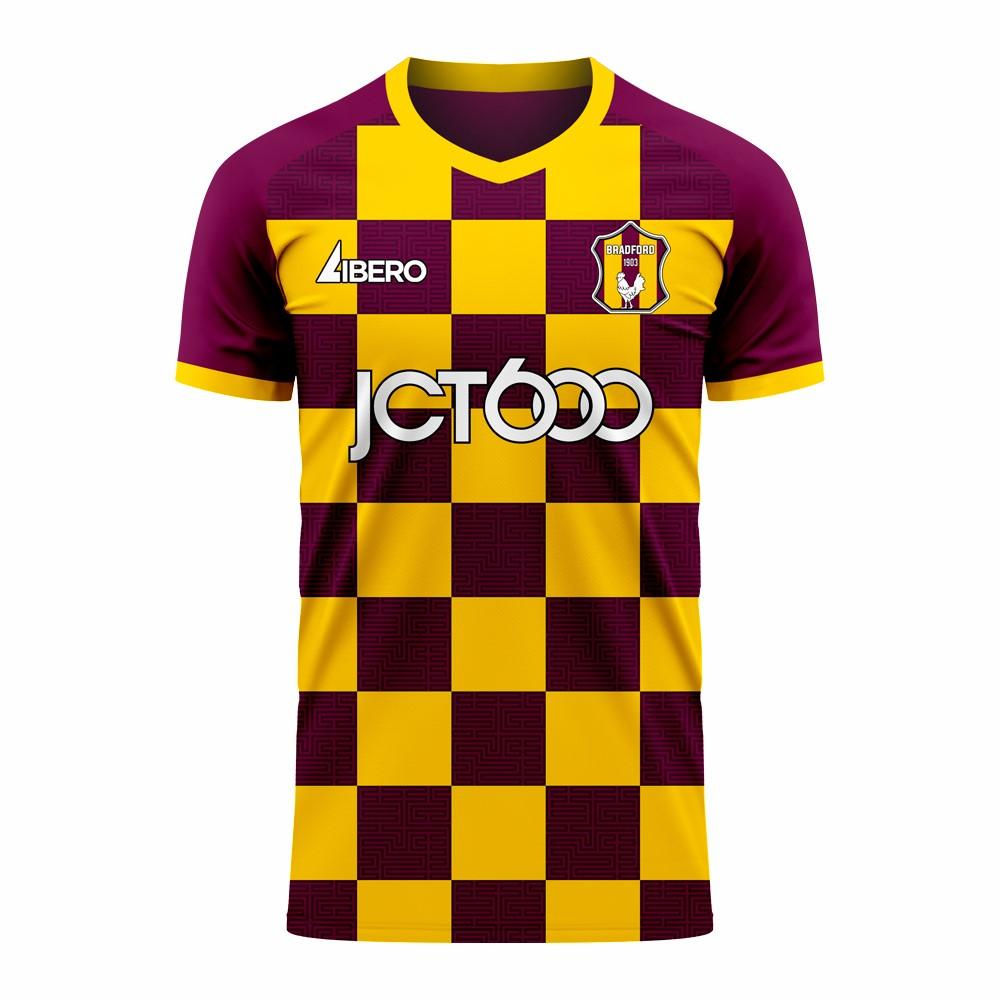 Bradford 2025-2026 Home Concept Football Kit (Libero) - Womens