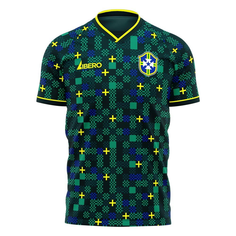  Brazil 2025-2026 Third Concept Football Kit (Libero)