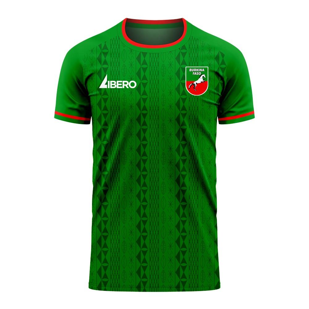 Burkina Faso 2025-2026 Home Concept Football Kit (Libero) - Little Boys