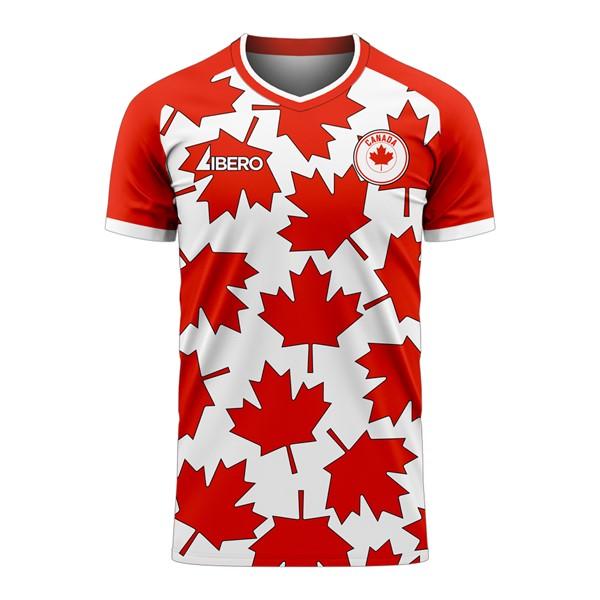 Canada 2025-2026 Home Concept Football Kit (Libero) - Little Boys