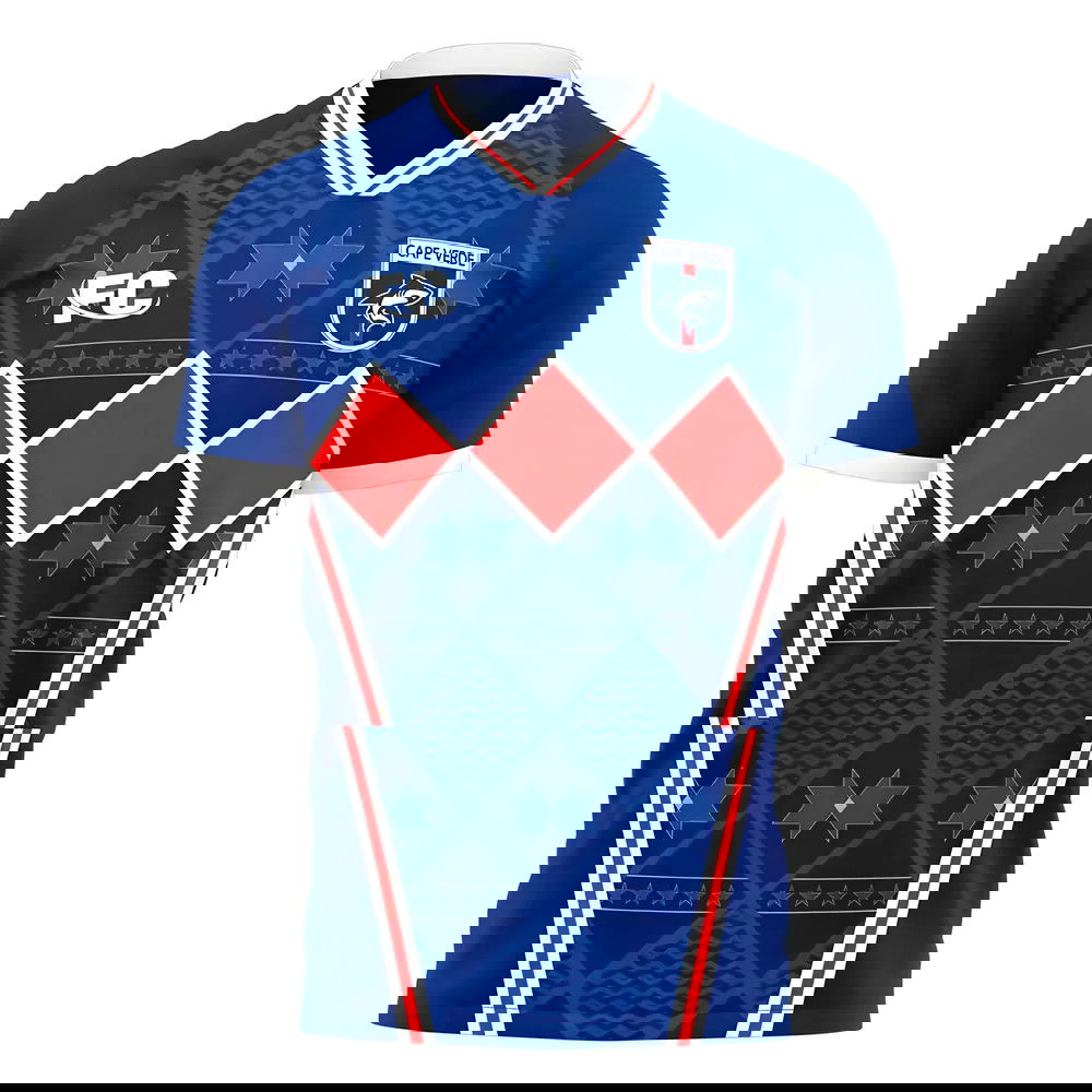 Cape Verde 2021-2022 Home Concept Kit (Fans Culture)