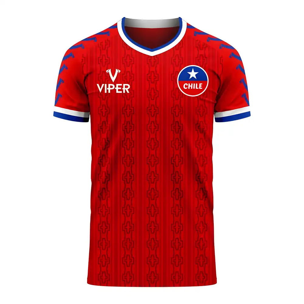 Chile 2025-2026 Home Concept Football Kit (Viper)