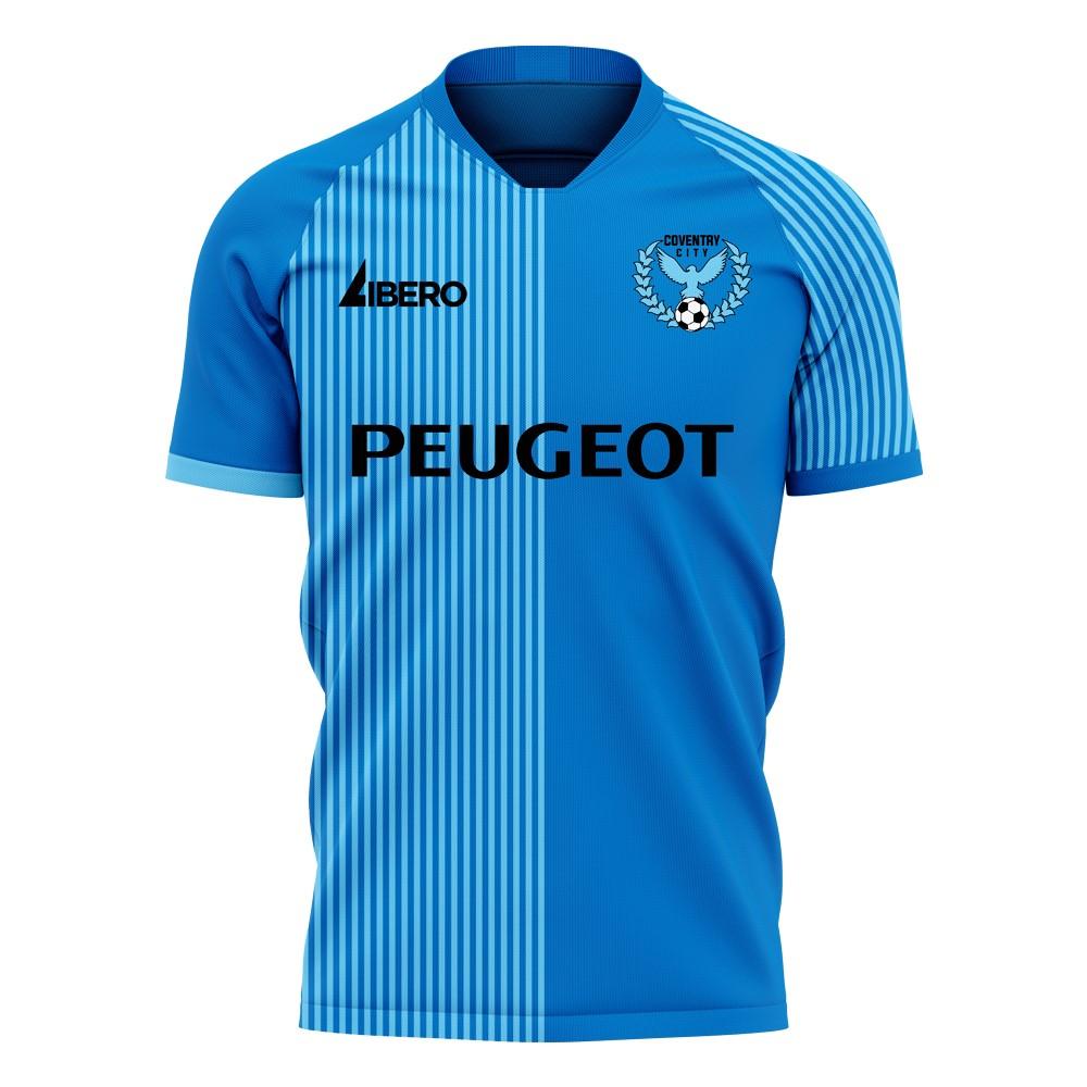 Coventry 2025-2026 Home Concept Football Kit (Libero) - Little Boys