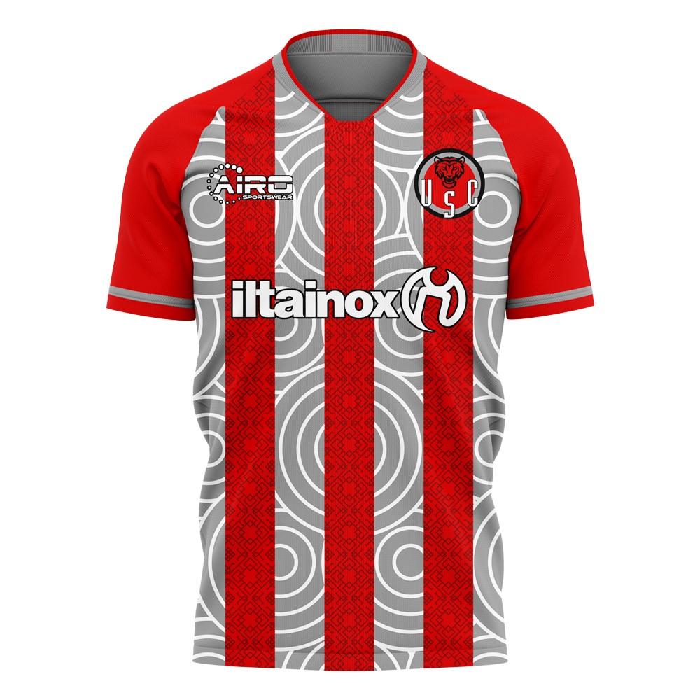 Cremonese 2025-2026 Home Concept Football Kit (Airo) - Baby