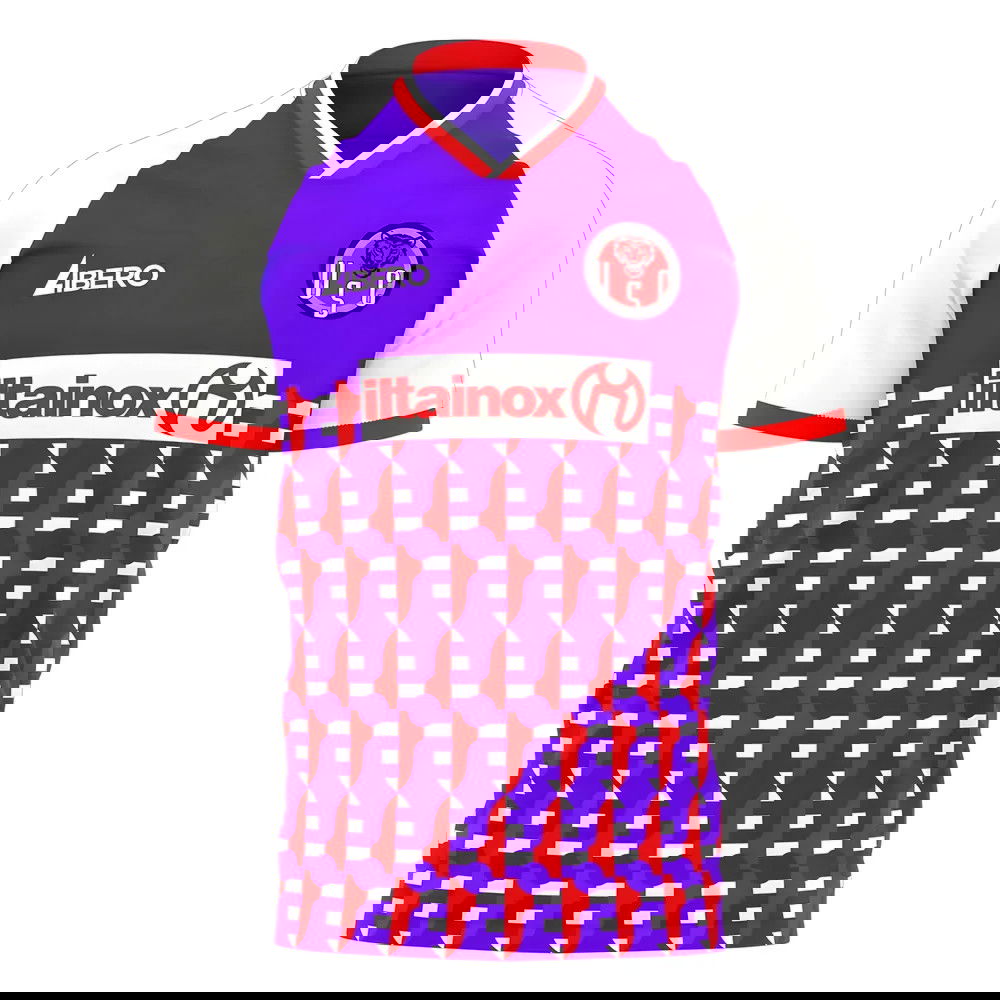  Cremonese 2025-2026 Home Concept Football Kit (Libero)