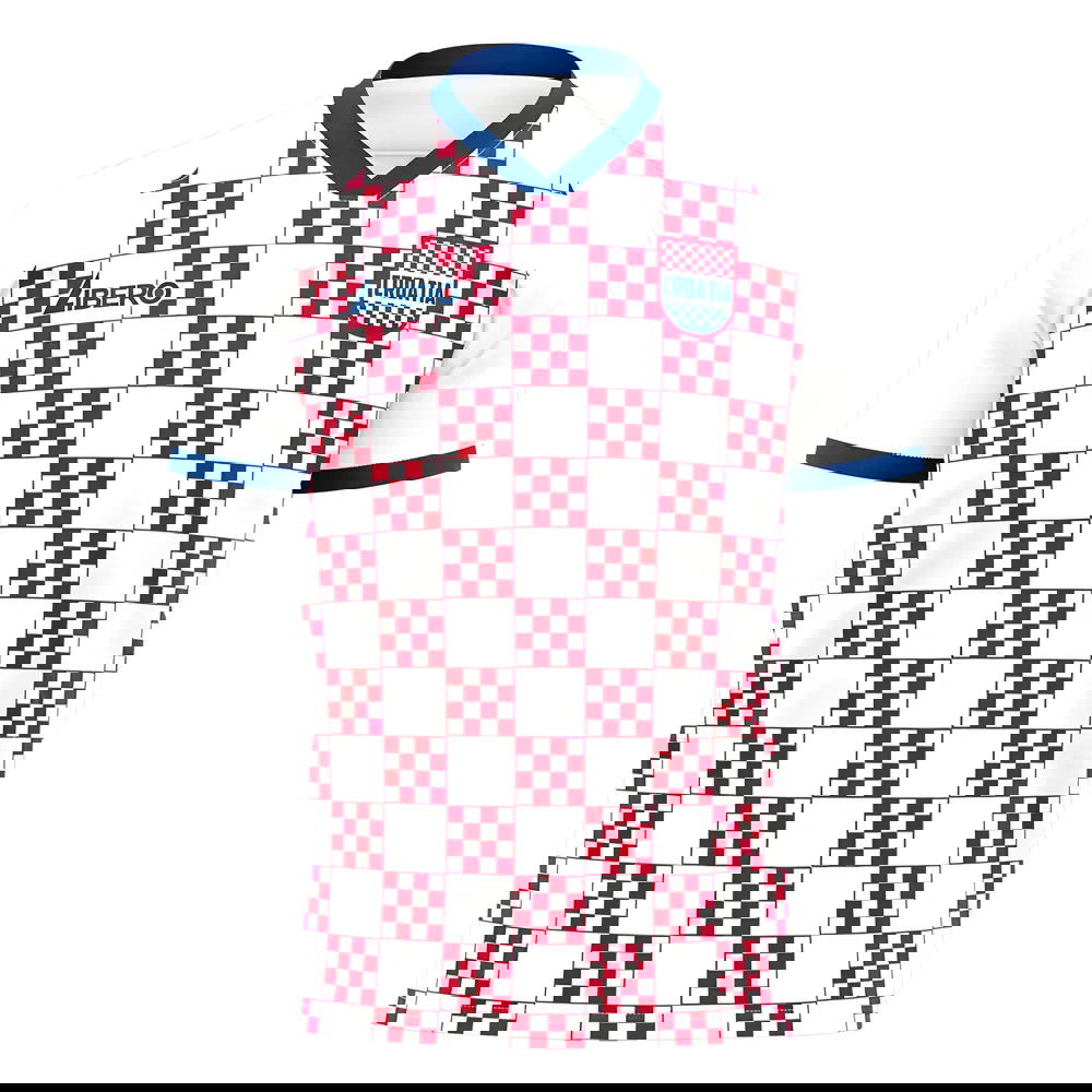 Croatia 2025-2026 Home Concept Football Kit (Libero)