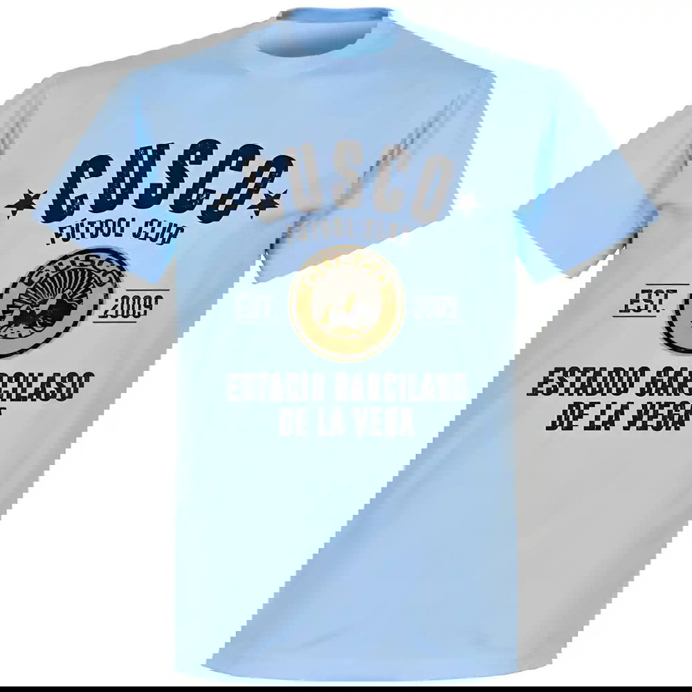 Cusco Established T-Shirt - Sky