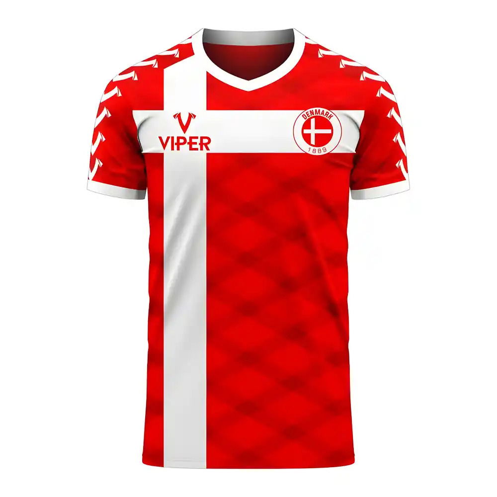 Denmark 2025-2026 Home Concept Football Kit (Viper)
