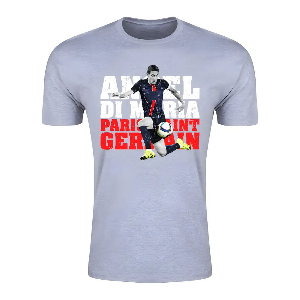 Angel Di Maria PSG T-Shirt (Grey) - Kids