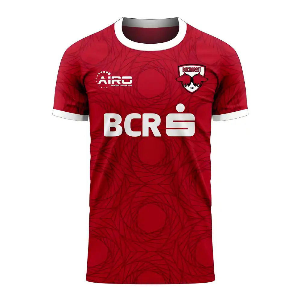 Dinamo Bucharest 2025-2026 Home Concept Football Kit (Airo)