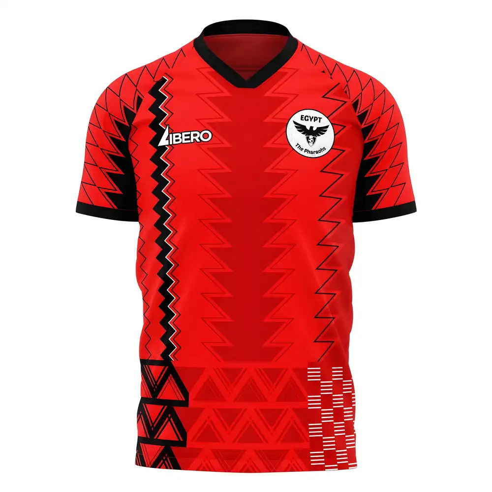  Egypt 2025-2026 AFCON Concept Football Kit (Libero)
