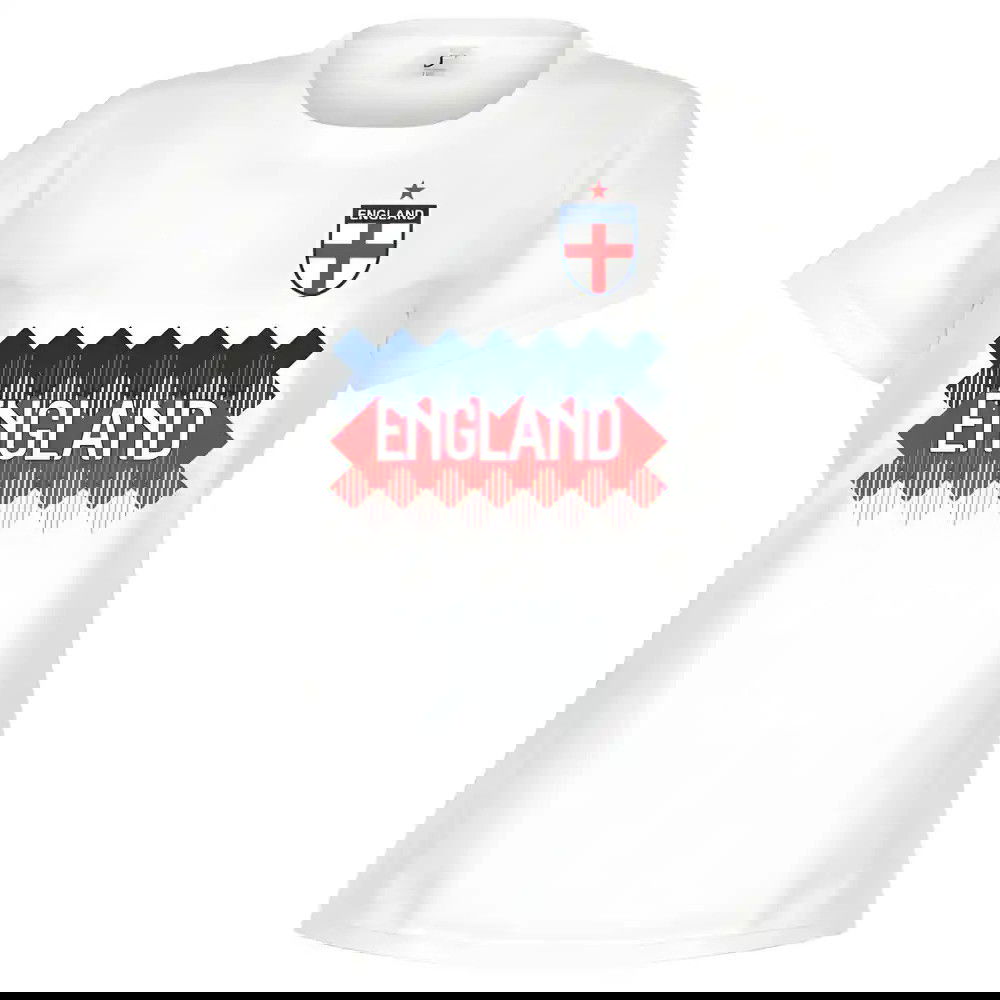 England Team Womens T-Shirt - White