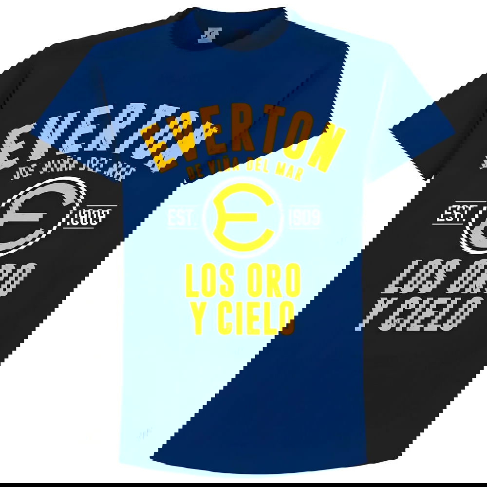 Everton de Chile Established T-Shirt - Navy