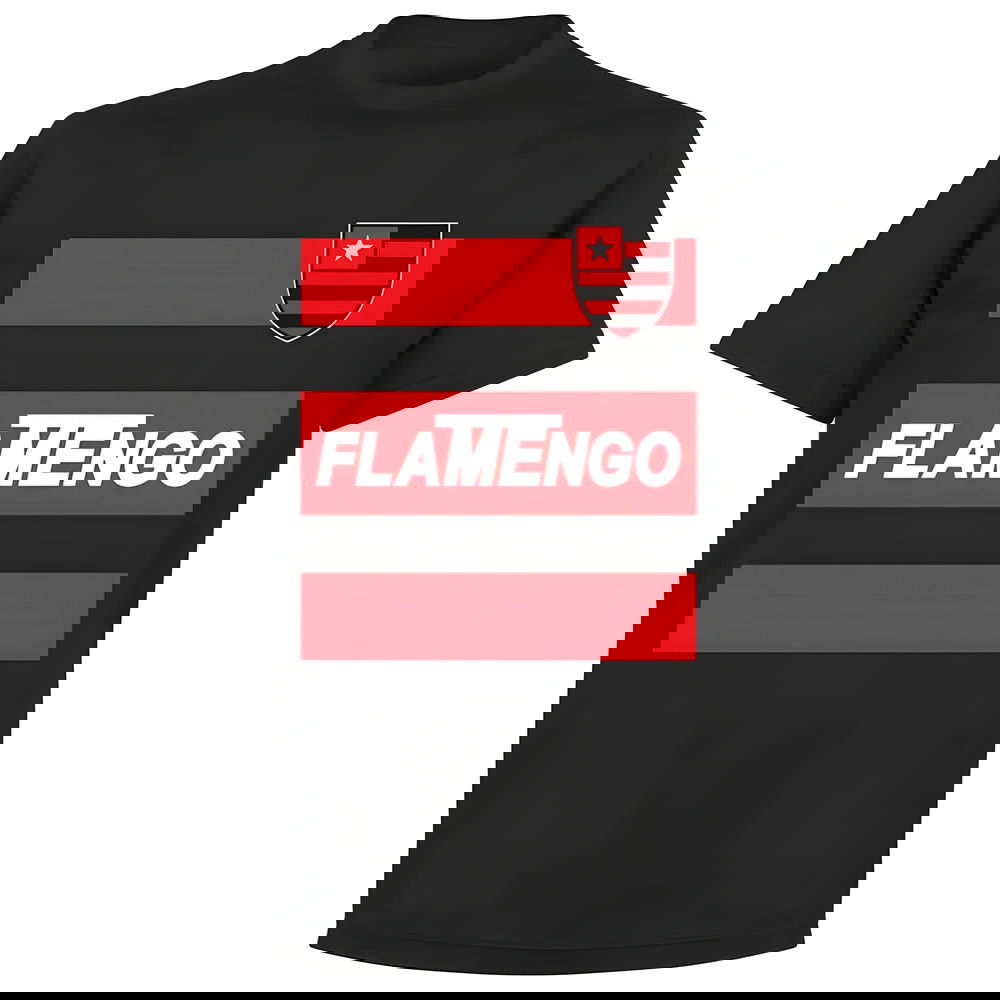 Flamengo Team T-shirt - Black