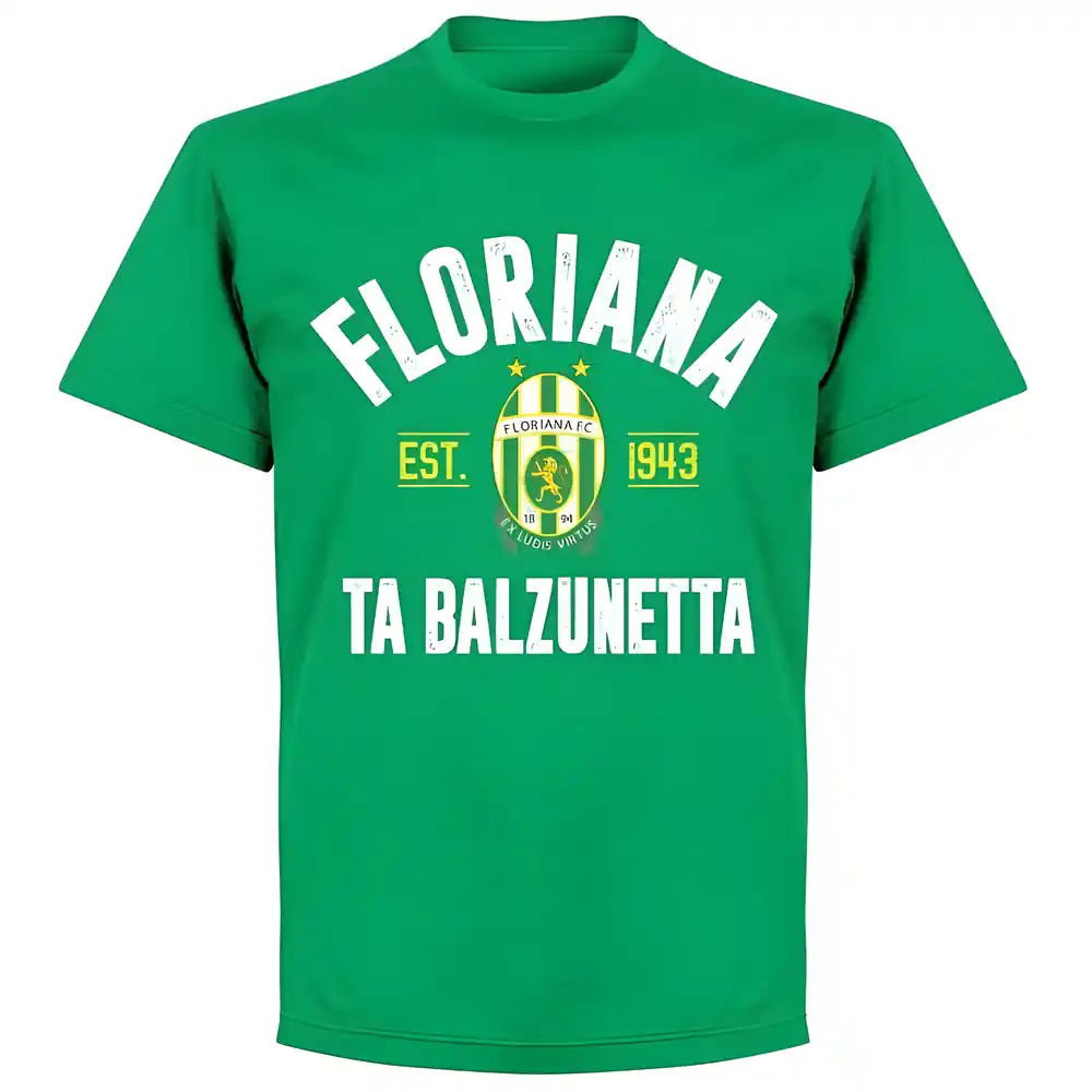 Floriana Established T-shirt - Green