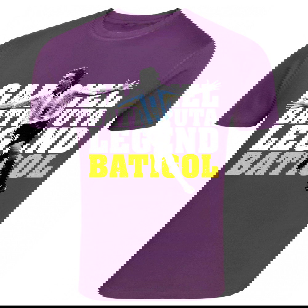 Gabriel Batistuta Argentina Legend T-Shirt (Purple)
