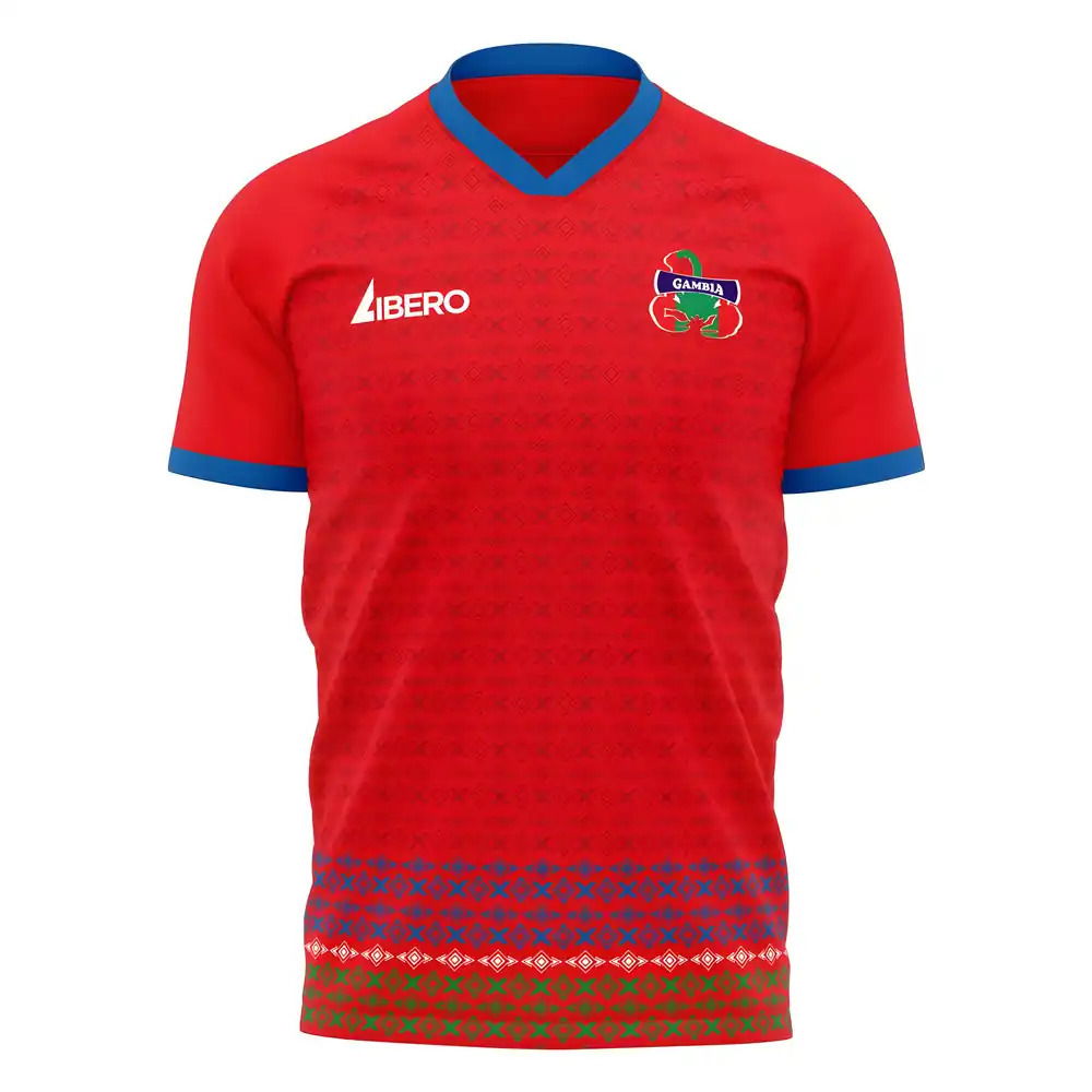  Gambia 2025-2026 Home Concept Football Kit (Libero)