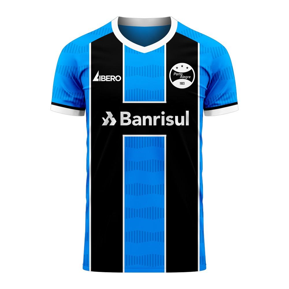 Gremio 2025-2026 Home Concept Football Kit (Libero) - Baby
