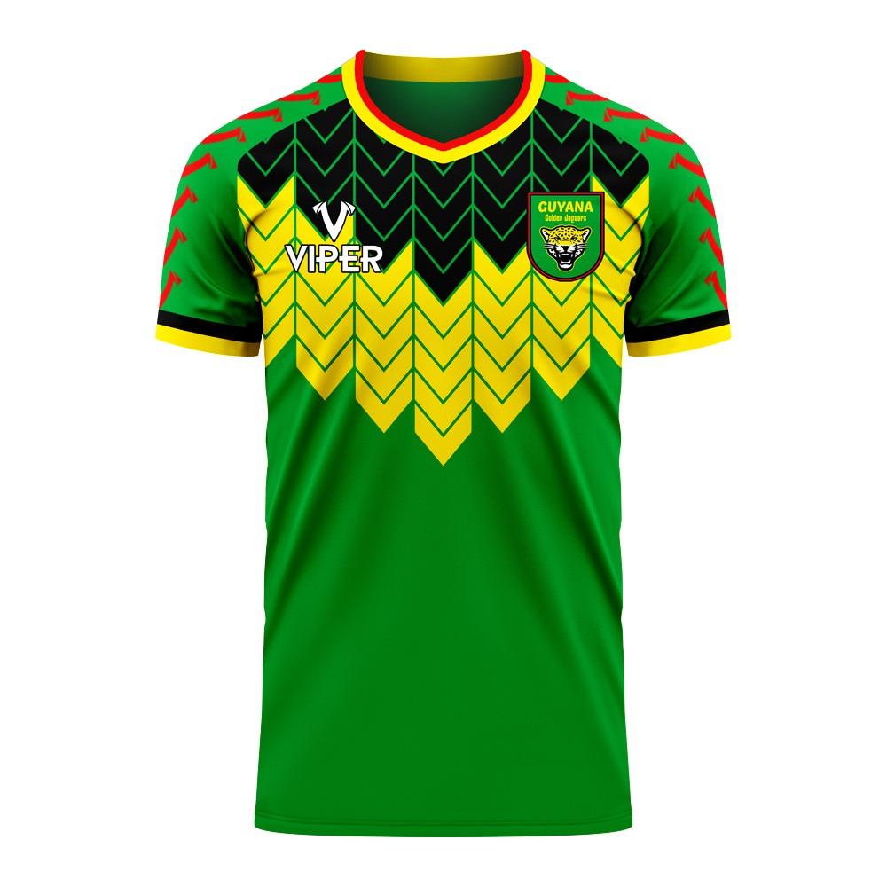 Guyana 2025-2026 Away Concept Football Kit (Viper) - Adult Long Sleeve