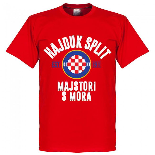 Hajduk Split Established T-Shirt - Red