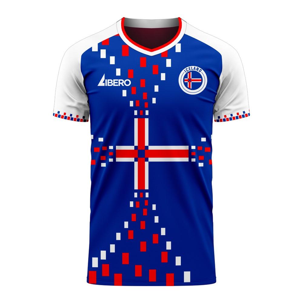 Iceland 2025-2026 Home Concept Football Kit (Libero)