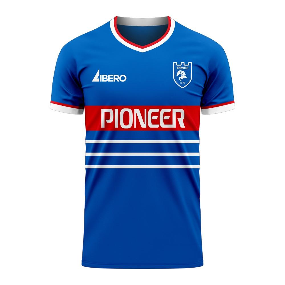 Ipswich 2025-2026 Home Concept Football Kit (Libero) - Little Boys