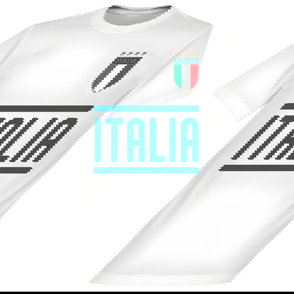 Italy Team T-Shirt - White