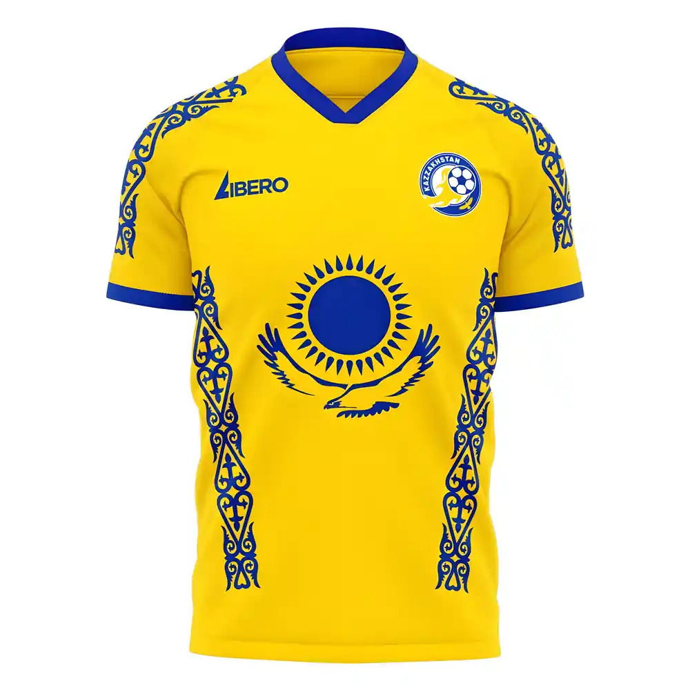 Kazakhstan 2025-2026 Home Concept Football Kit (Libero)