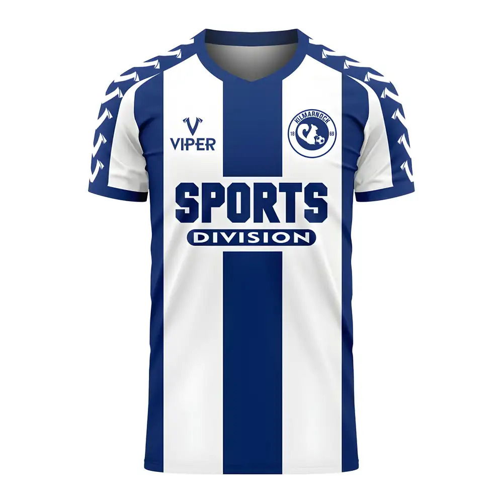 Kilmarnock 2025-2026 Home Concept Football Kit (Viper) - Kids