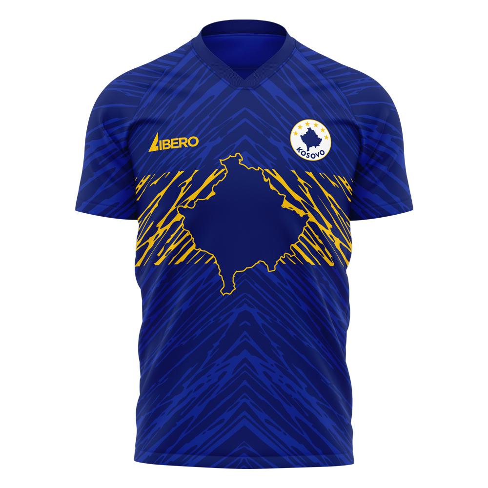  Kosovo 2025-2026 Home Concept Football Kit (Libero)