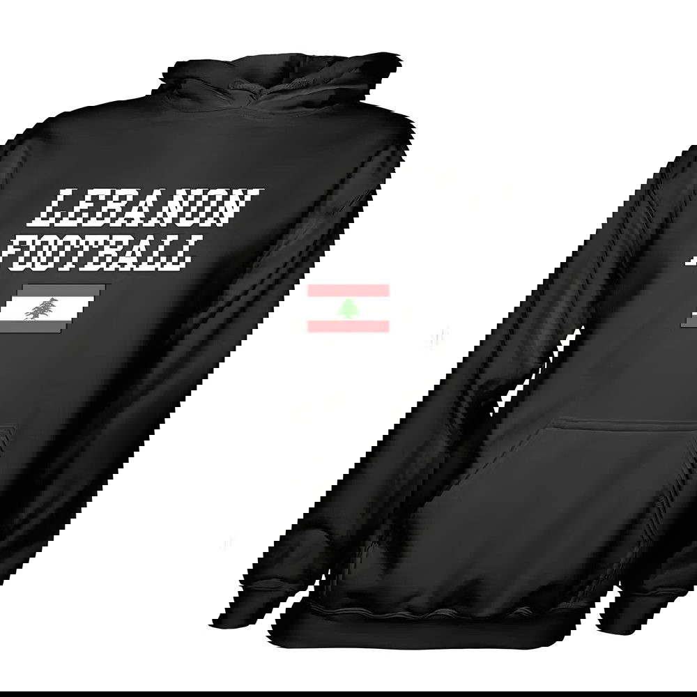 Lebanon Football Hoodie - Black