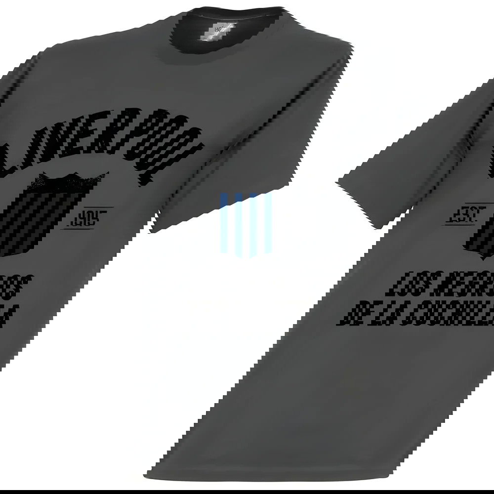 Liverpool Montevideo Established T-Shirt - Dark Grey