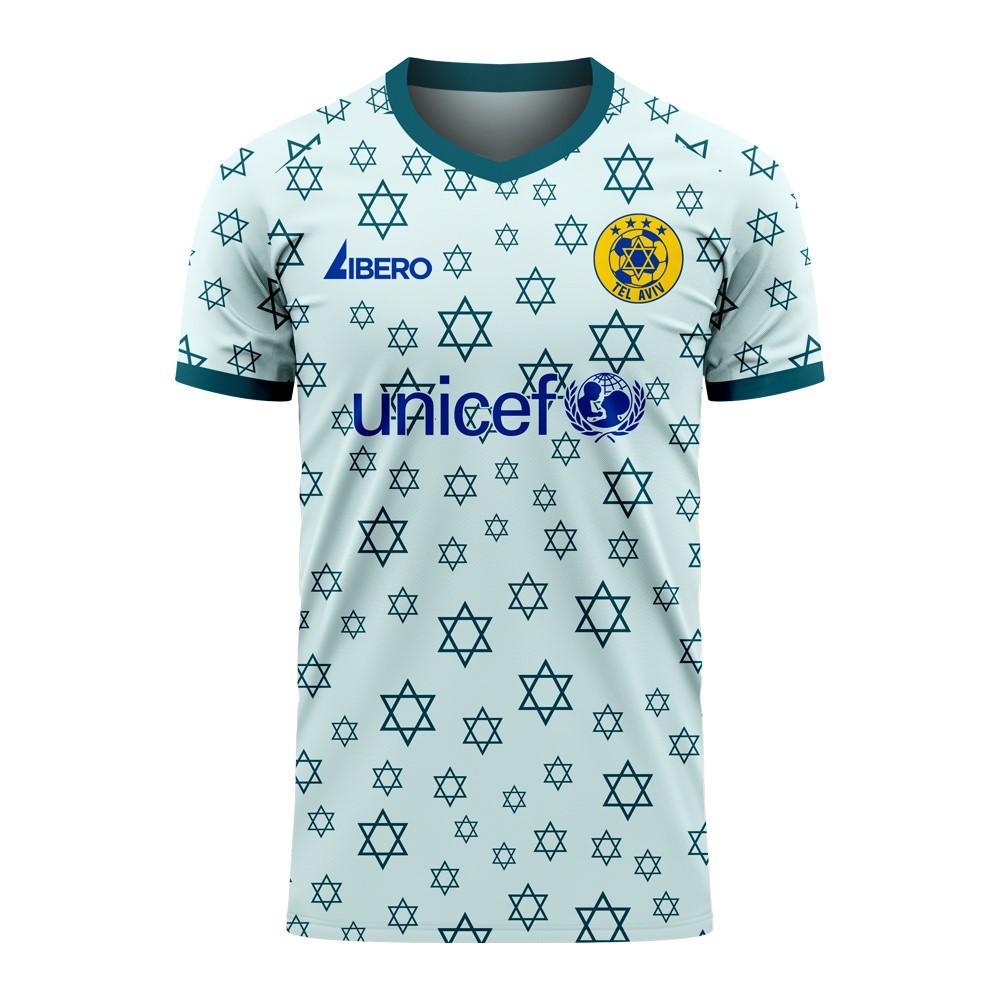 Maccabi Tel Aviv 2025-2026 Away Concept Football Kit (Libero) - Kids