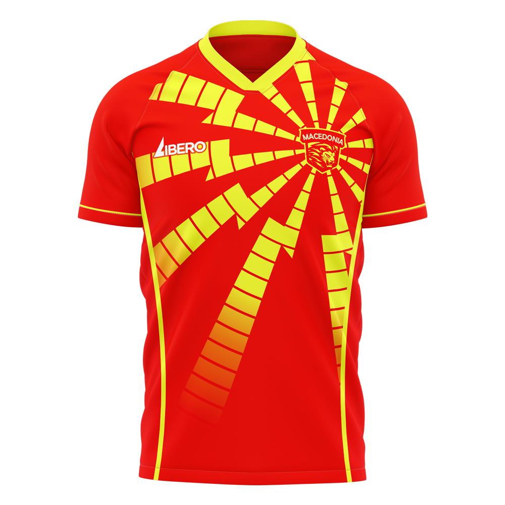 North Macedonia 2025-2026 Home Concept Shirt (Libero)