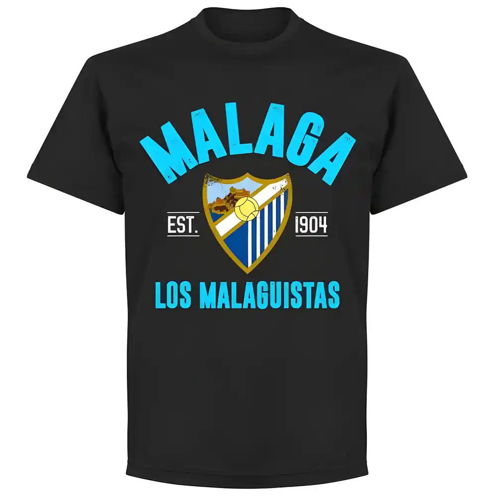 Malaga Established T-Shirt - Black