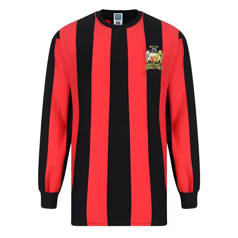 Score Draw Manchester City 1969 Home Long Sleeve Shirt