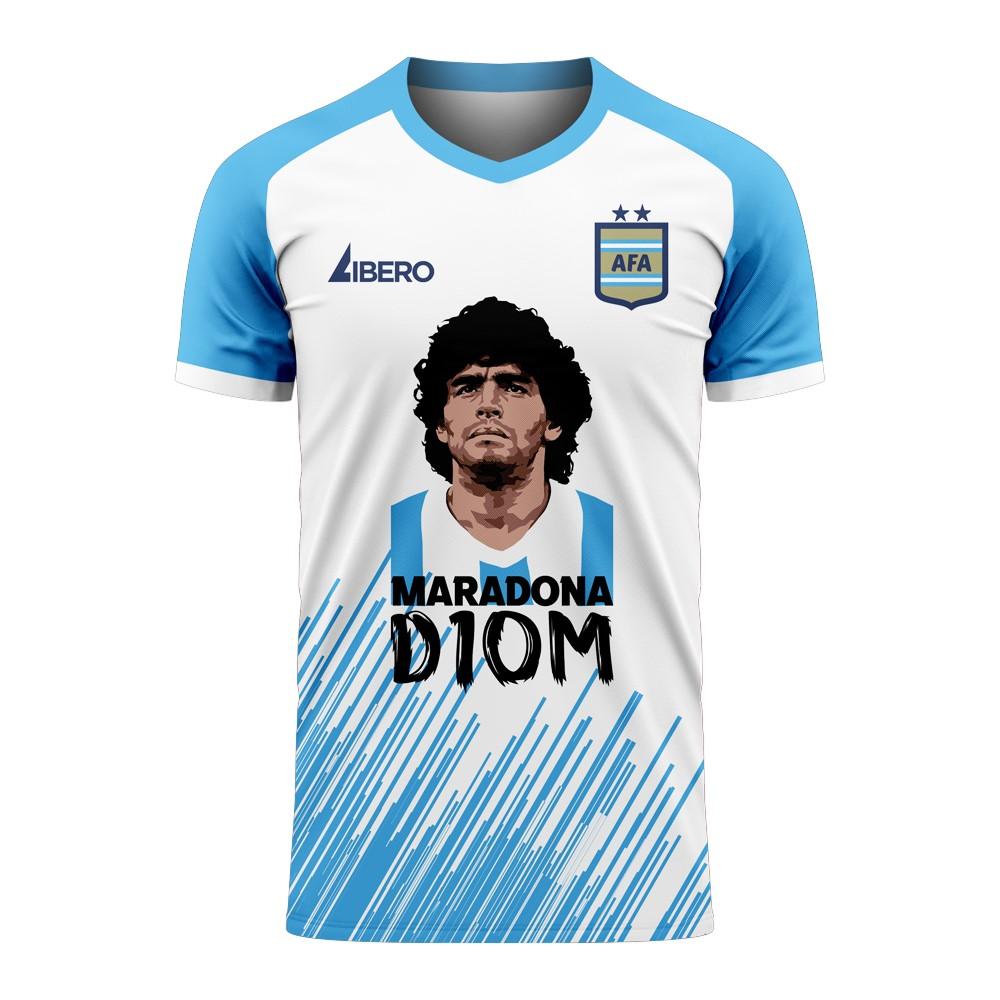 Diego Maradona D10M Concept Shirt (White) - Little Boys