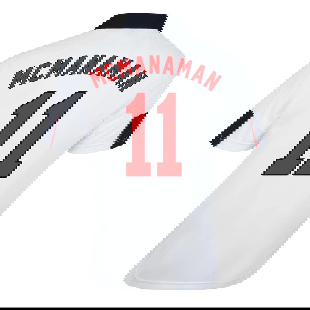 Score Draw England World Cup 1998 Home Shirt (McManaman 11)