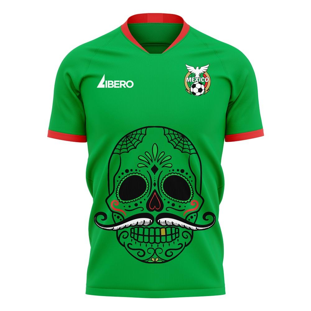 Mexico 2025-2026 Mustache Concept Football Kit (Libero) - Baby