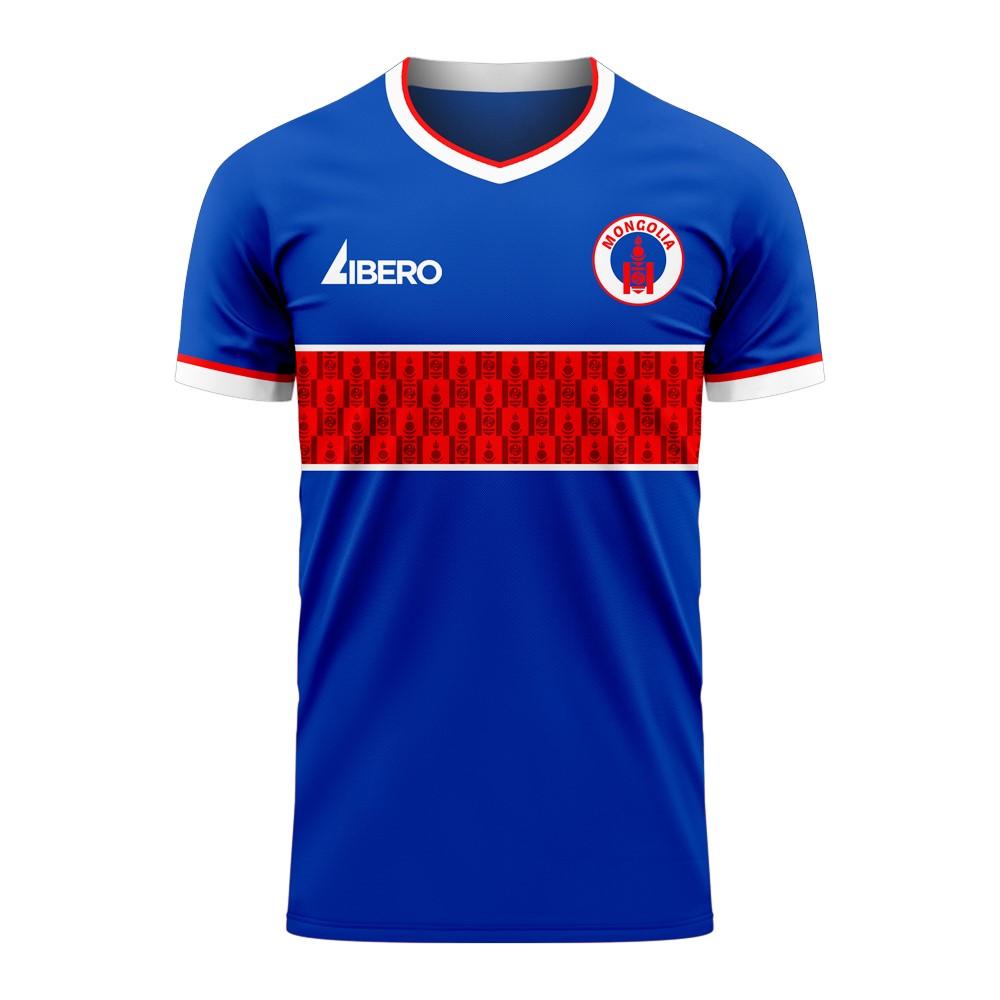 Mongolia 2025-2026 Home Concept Football Kit (Libero) - Baby